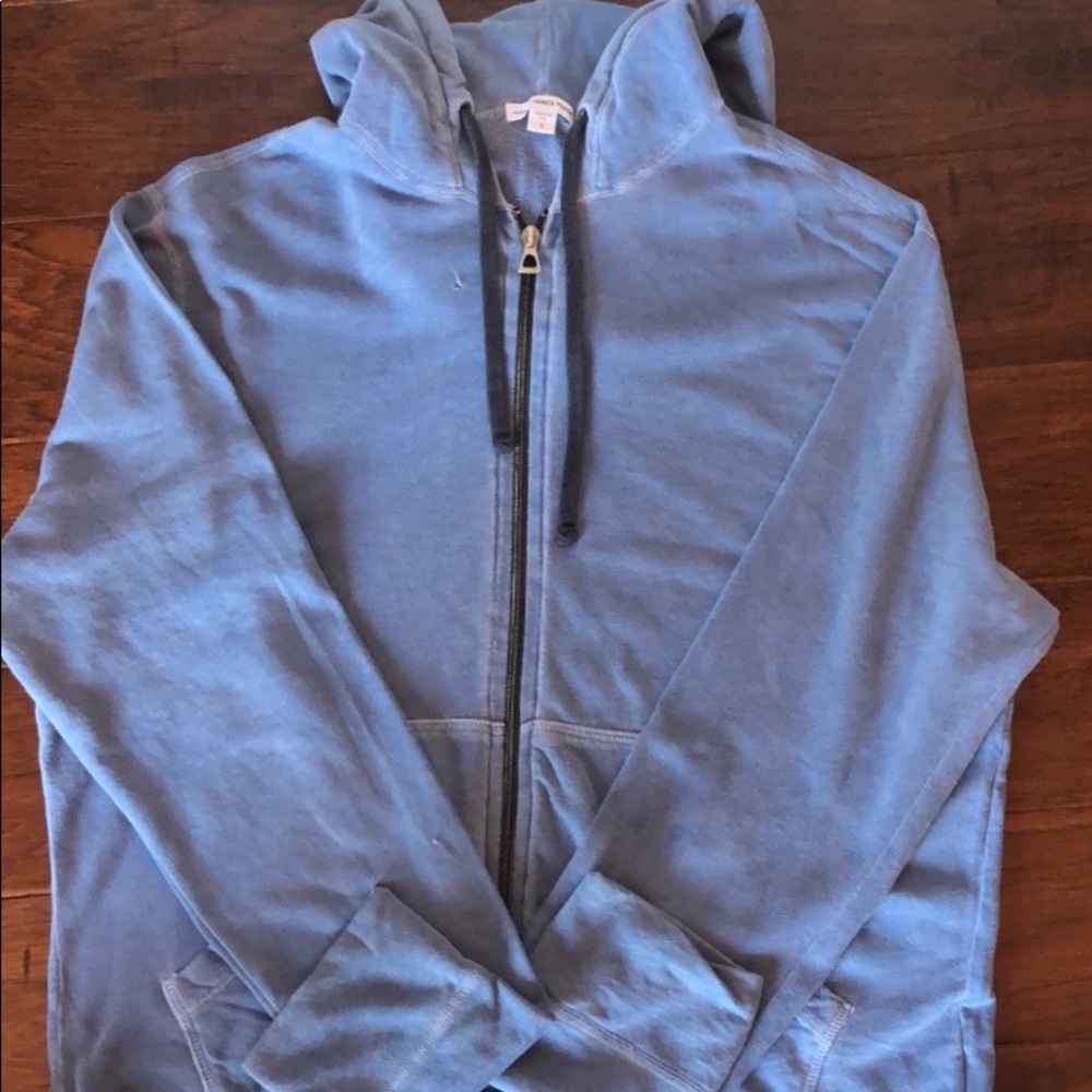 James Perse distressed Hoodie Size 2
